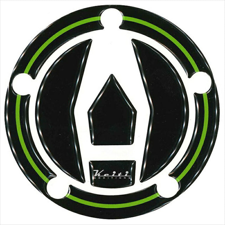 ケイティ｜Keiti フューエルキャップパッド BLK／GRN Z900RS／CAFE｜RKW520G