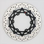 サンスター ブレーキ｜プレミアムR ホール VTR1000SP-1φ320)ピン:ブラック｜LM128W