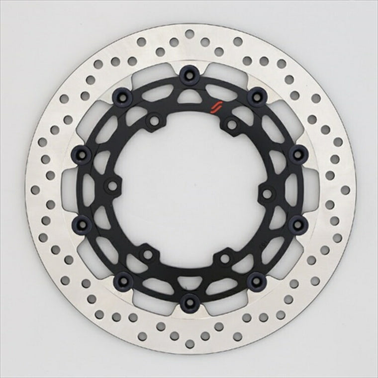 サンスター ブレーキ｜プレミアムR ホール VTR1000SP-1φ320)ピン:ブラック｜LM128W