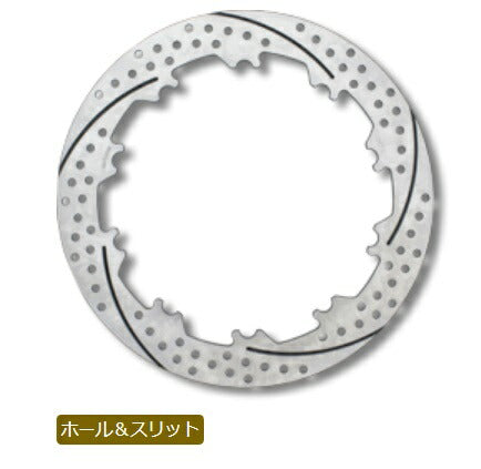 SUNSTAR サンスター プレミアムR ホール＆スリット 5.0mm 左 φ310 セミフローティング カタログ品番：P087-3455 メーカー品番：EM203WL