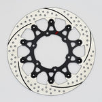 SUNSTAR サンスター プレミアムR スリット＆ホール L R1200GS(水冷)φ305ピン:ブラック カタログ品番：P098-4258 メーカー品番：EL702FR