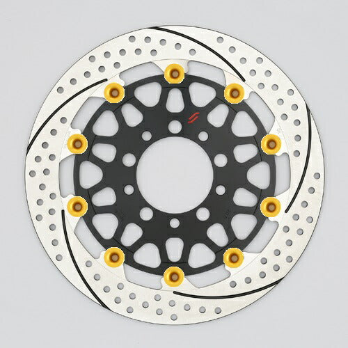 SUNSTAR サンスター プレミアムR スリット＆ホール L MT-01(φ320)ピン:ゴールド カタログ品番：P097-8276 メーカー品番：EM103WL-GD