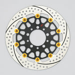 SUNSTAR サンスター プレミアムR スリット＆ホール R MT-01(φ320)ピン:ゴールド カタログ品番：P097-8283 メーカー品番：EM103WR-GD