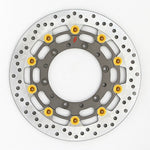 SUNSTAR BRAKE サンスター プレミアムR ホール YZF-R1M(φ320)ピン:ゴールド カタログ品番：P097-0450 メーカー品番：LS127F-GD