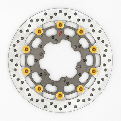 SUNSTAR BRAKE サンスター プレミアムRホール φ310 GSX-R1000(09-16) ピン:ゴールド カタログ品番：P095-9127 メーカー品番：LS212W-GD