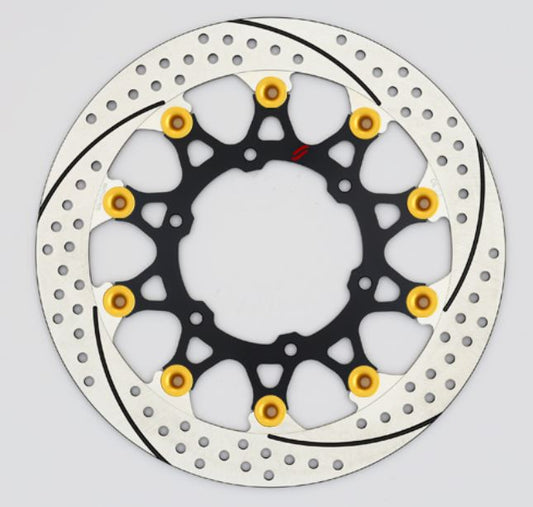 SUNSTAR サンスター プレミアムR スリット＆ホール L GSX-S1000(φ310)ピン:ゴールド カタログ品番：P095-8492 メーカー品番：EL239FL-GD