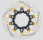 SUNSTAR サンスター プレミアムR スリット＆ホール L GSX-S1000(φ310)ピン:ゴールド カタログ品番：P095-8507 メーカー品番：EL239WL-GD