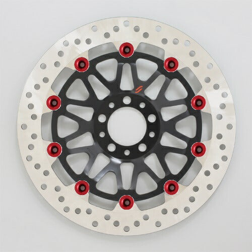 SUNSTAR サンスター プレミアムR ホール CB750FC(φ320) ピン:レッド カタログ品番：P095-4914 メーカー品番：LM109W-RD