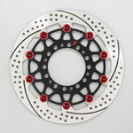 SUNSTAR サンスター プレミアムR スリット＆ホール L GSX-R1000(09-16)(φ310)ピン:レッド カタログ品番：P095-8914 メーカー品番：EM212WL-RD