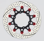 SUNSTAR サンスター プレミアムR スリット＆ホール R R1200GS(水冷)φ305ピン:レッド カタログ品番：P098-4280 メーカー品番：EL702WR-RD