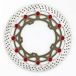 SUNSTAR サンスター ワークスex R H2 (φ330)ピン:レッド カタログ品番：P099-7238 メーカー品番：WT024FR-RD