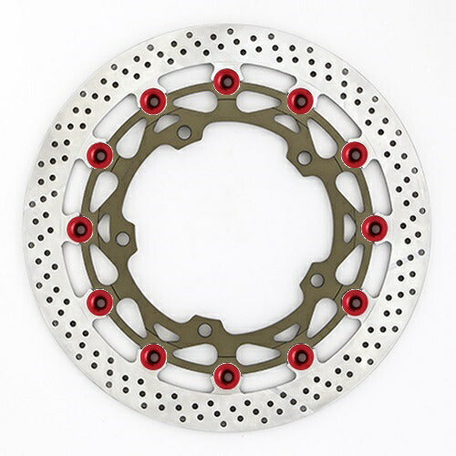 SUNSTAR サンスター ワークスex R H2 (φ330)ピン:レッド カタログ品番：P099-7238 メーカー品番：WT024FR-RD