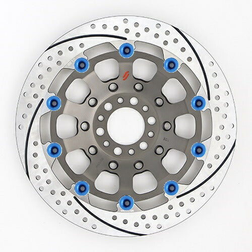SUNSTAR BRAKE サンスター プレミアムR 5.5mm 左 φ320 GSX1100S KATANA カタログ品番：P096-2697 メーカー品番：ES125WL-BL