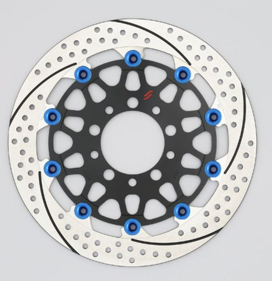 SUNSTAR サンスター プレミアムR 5.0mm 左 GPZ900R φ300 カタログ品番：P096-2604 メーカー品番：EM301WL-BL