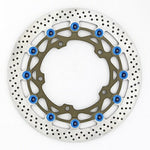 SUNSTAR サンスター ワークスex R H2 (φ330)ピン:ブルー カタログ品番：P099-7233 メーカー品番：WT024FR-BL