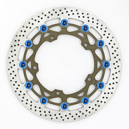 SUNSTAR サンスター ワークスex R H2 (φ330)ピン:ブルー カタログ品番：P099-7233 メーカー品番：WT024FR-BL