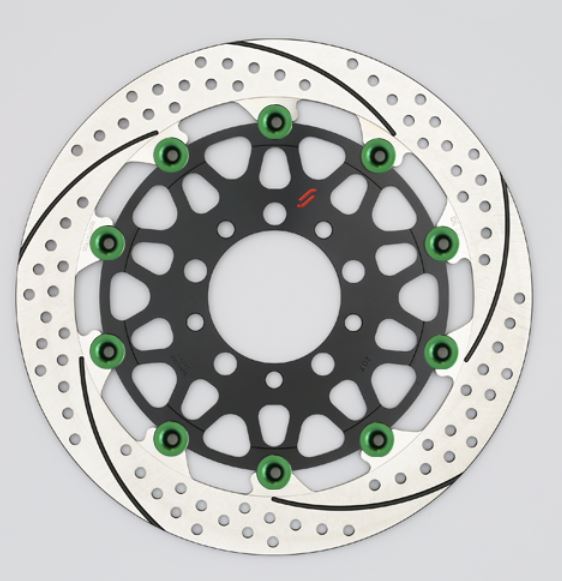 SUNSTAR サンスター プレミアムR 5.5mm 右 φ320 GSX1100S KATANA カタログ品番：P096-2502 メーカー品番：EM125WR-GR