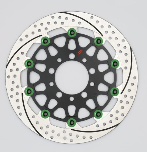 SUNSTAR サンスター プレミアムR 5.5mm 左 φ320 VTR1000SP-1 カタログ品番：P098-0105 メーカー品番：EM128FL-GR