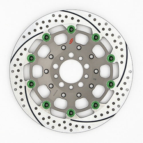SUNSTAR BRAKE サンスター プレミアムR 5.0mm 左 ZRX1100 φ310 カタログ品番：P096-2620 メーカー品番：ES201FL-GR
