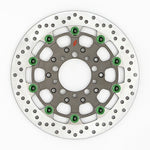 SUNSTAR BRAKE サンスター プレミアムRホール φ310 ZRX1200DAEG ピン:グリーン カタログ品番：P095-9057 メーカー品番：LS207F-GR