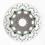 SUNSTAR BRAKE サンスター プレミアムR ホール XJR400(φ298) ピン:グリーン カタログ品番：P095-5467 メーカー品番：LS402F-GR