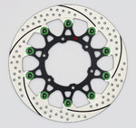 SUNSTAR サンスター プレミアムR スリット＆ホール R R1200GS(水冷)φ305ピン:グリーン カタログ品番：P098-4261 メーカー品番：EL702FR-GR
