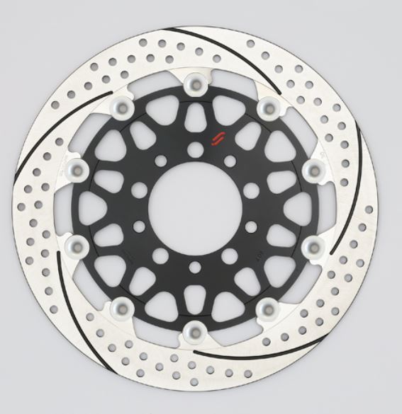 SUNSTAR サンスター プレミアムR 5.0mm 左 φ320 ZZR1100D カタログ品番：P097-9270 メーカー品番：EM101FL-SV
