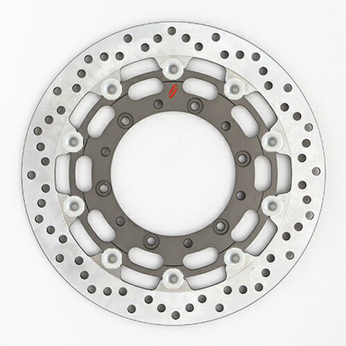 SUNSTAR BRAKE サンスター プレミアムR ホール MT-01(φ320)ピン:シルバー カタログ品番：P095-9860 メーカー品番：LS103F-SV