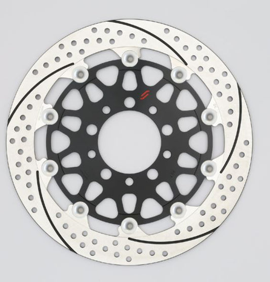 SUNSTAR サンスター プレミアムR 5.5mm 左 φ320 GSX1100S KATANA カタログ品番：P096-2498 メーカー品番：EM125WL-SV