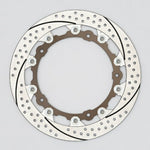 SUNSTAR サンスター プレミアムR ホール＆スリット L R nine T(φ320)ピン:シルバー カタログ品番：P097-6135 メーカー品番：EL113AWR-SV