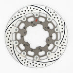 SUNSTAR BRAKE サンスター プレミアムR スリット＆ホール L GSX-R1000(09-16)(φ310)ピン:シルバー カタログ品番：P095-9092 メーカー品番：ES212WL-SV