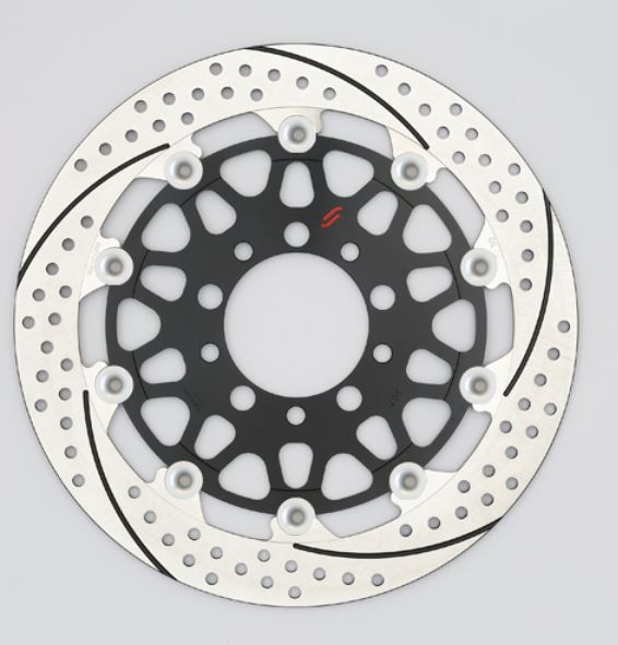 SUNSTAR サンスター プレミアムR 5.0mm 左 GPZ900R φ300 カタログ品番：P096-2610 メーカー品番：EM301WL-SV