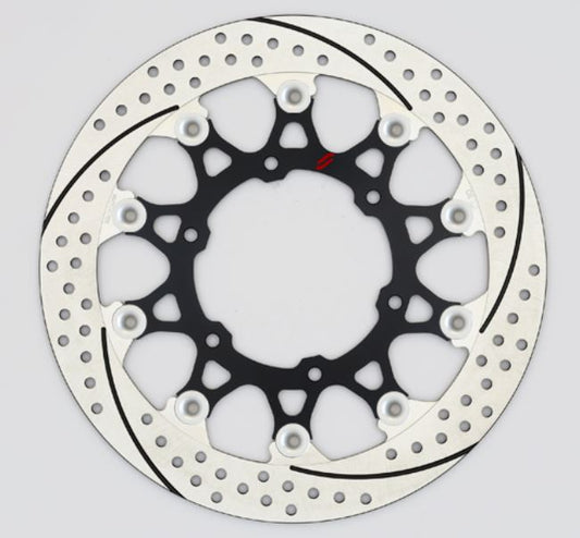 SUNSTAR サンスター プレミアムR スリット＆ホール R R1200GS(水冷)φ305ピン:シルバー カタログ品番：P098-4265 メーカー品番：EL702FR-SV