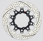 SUNSTAR サンスター プレミアムR スリット＆ホール R R1200GS(水冷)φ305ピン:シルバー カタログ品番：P098-4281 メーカー品番：EL702WR-SV