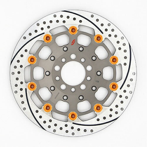 SUNSTAR BRAKE サンスター プレミアムR 5.0mm 右 XJR1200 φ320 カタログ品番：P099-6043 メーカー品番：ES102FR-OR