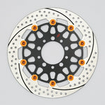 SUNSTAR サンスター プレミアムR スリット＆ホール L MT-01(φ320)ピン:オレンジ カタログ品番：P097-8279 メーカー品番：EM103WL-OR