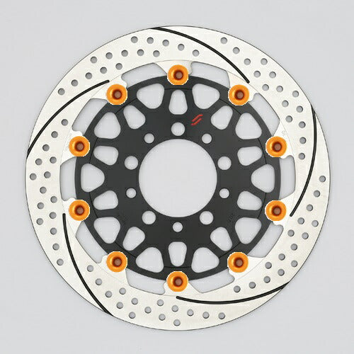 SUNSTAR サンスター プレミアムR スリット＆ホール L MT-01(φ320)ピン:オレンジ カタログ品番：P097-8279 メーカー品番：EM103WL-OR