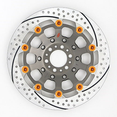 SUNSTAR BRAKE サンスター プレミアムR 右 φ320 YZF-R1M カタログ品番：P098-0002 メーカー品番：ES107WR-OR