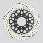 SUNSTAR サンスター プレミアムR スリット＆ホール L MT-01(φ320)ピン:ハードアルマイト カタログ品番：P097-8262 メーカー品番：EM103FL-HA
