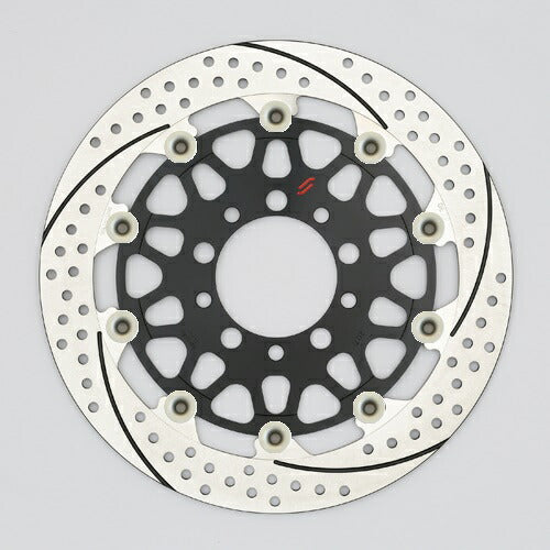 SUNSTAR サンスター プレミアムR スリット＆ホール L MT-01(φ320)ピン:ハードアルマイト カタログ品番：P097-8262 メーカー品番：EM103FL-HA