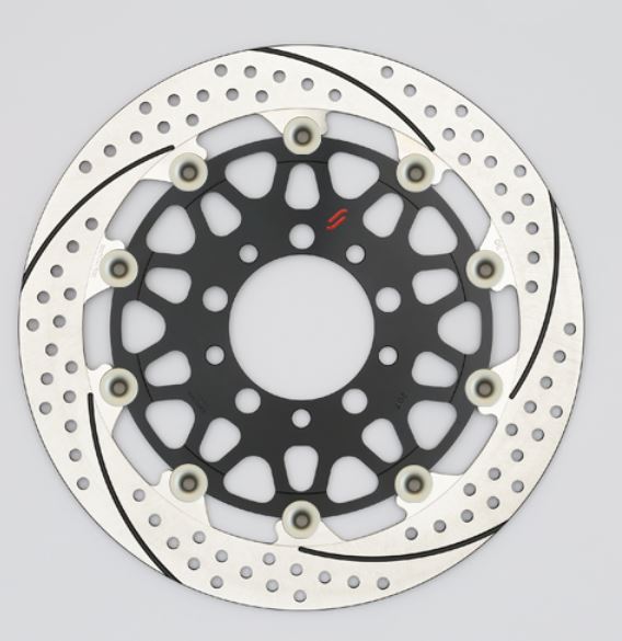SUNSTAR サンスター プレミアムR 5.5mm 左 φ320 VTR1000SP-1 カタログ品番：P098-0106 メーカー品番：EM128FL-HA