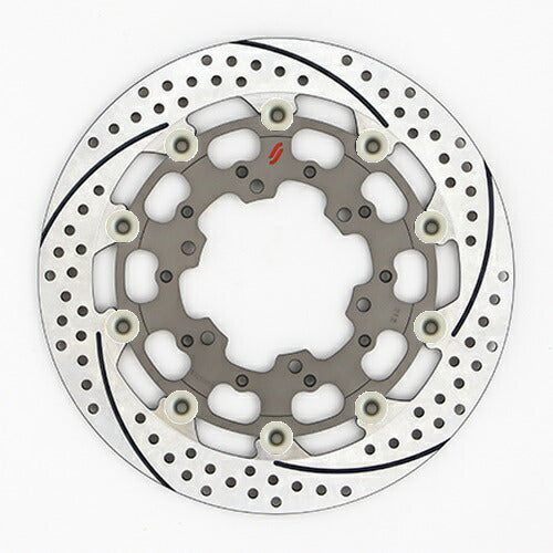 SUNSTAR BRAKE サンスター プレミアムR スリット＆ホール R GSX-R1000(09-16)(φ310)ピン:ハードアルマイト カタログ品番：P095-9081 メーカー品番：ES212FR-HA