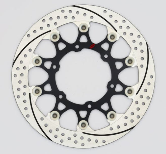 SUNSTAR サンスター プレミアムR スリット＆ホール L R1200GS(水冷)φ305ピン:ハードアルマイト カタログ品番：P098-4254 メーカー品番：EL702FL-HA
