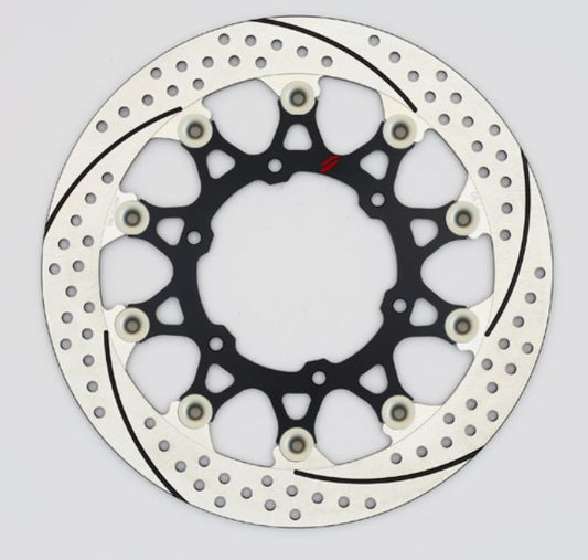 SUNSTAR サンスター プレミアムR スリット＆ホール L R1200GS(水冷)φ305ピン:ハードアルマイト カタログ品番：P098-4270 メーカー品番：EL702WL-HA