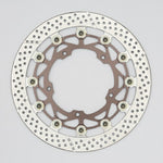 SUNSTAR サンスター ワークスエキスパンド 左φ320 ZRX1200DAEG ピン:ハードアルマイト カタログ品番：P099-5094 メーカー品番：WT130WL-HA