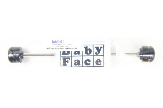 BABYFACE ベビーフェイス アクスルプロテクター フロント BLK GSXR1000 03-04 カタログ品番：P017-3859 メーカー品番：006-A0009BK