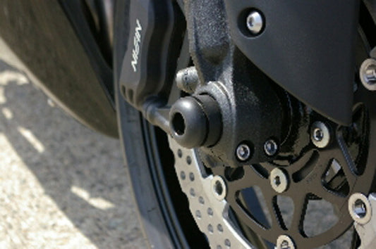 BABYFACE ベビーフェイス アクスルプロテクター フロント BLK ZX6R 05-07 カタログ品番：P017-3864 メーカー品番：006-A0012BK