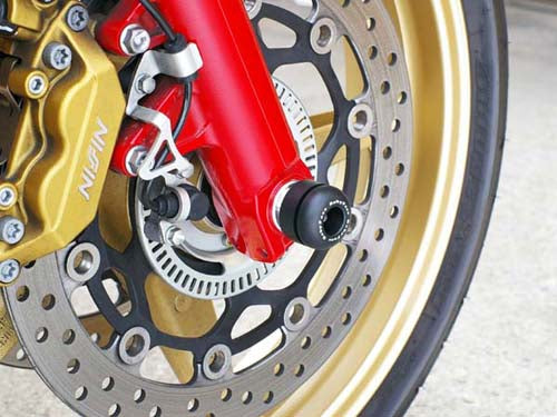 BABYFACE ベビーフェイス アクスルプロテクター フロント BLK ZX10R 06-07 カタログ品番：P015-2929 メーカー品番：006-A0014BK