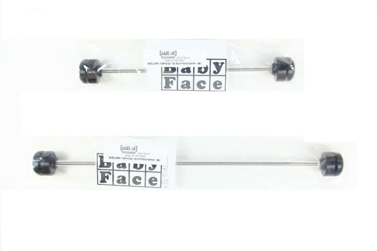 BABYFACE ベビーフェイス アクスルプロテクターセット BLK BUELL XB-R S 02-10 カタログ品番：P017-3867 メーカー品番：006-A1001BK