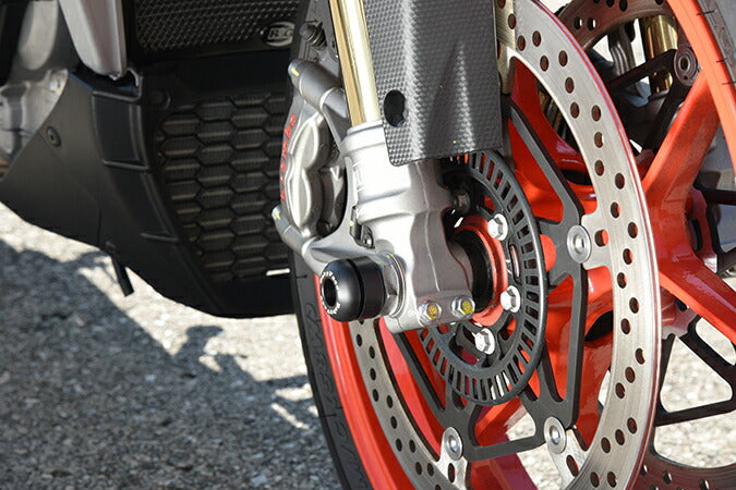 BABYFACE ベビーフェイス アクスルプロテクター フロント BLK RSV4 Tuono V4 09-17 カタログ品番：P042-2165 メーカー品番：006-AAP01BK